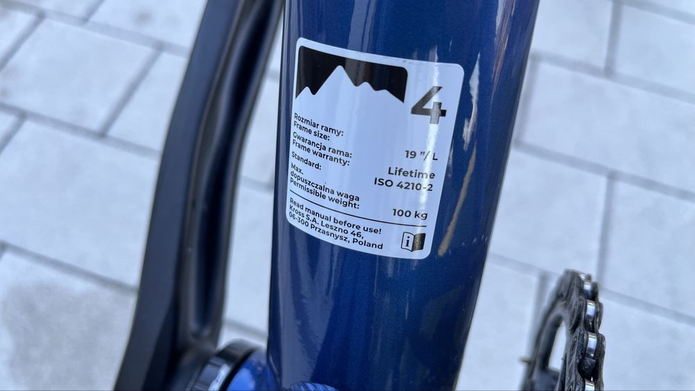 Rower MTB Kross Level 5.0 19” L kolo 29” jak nowy