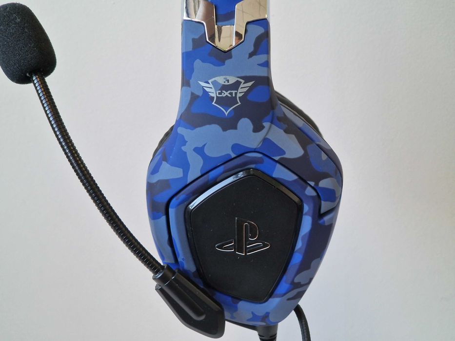 Słuchawki przewodowe Trust GXT 488 Forze-B PS4 niebieskie