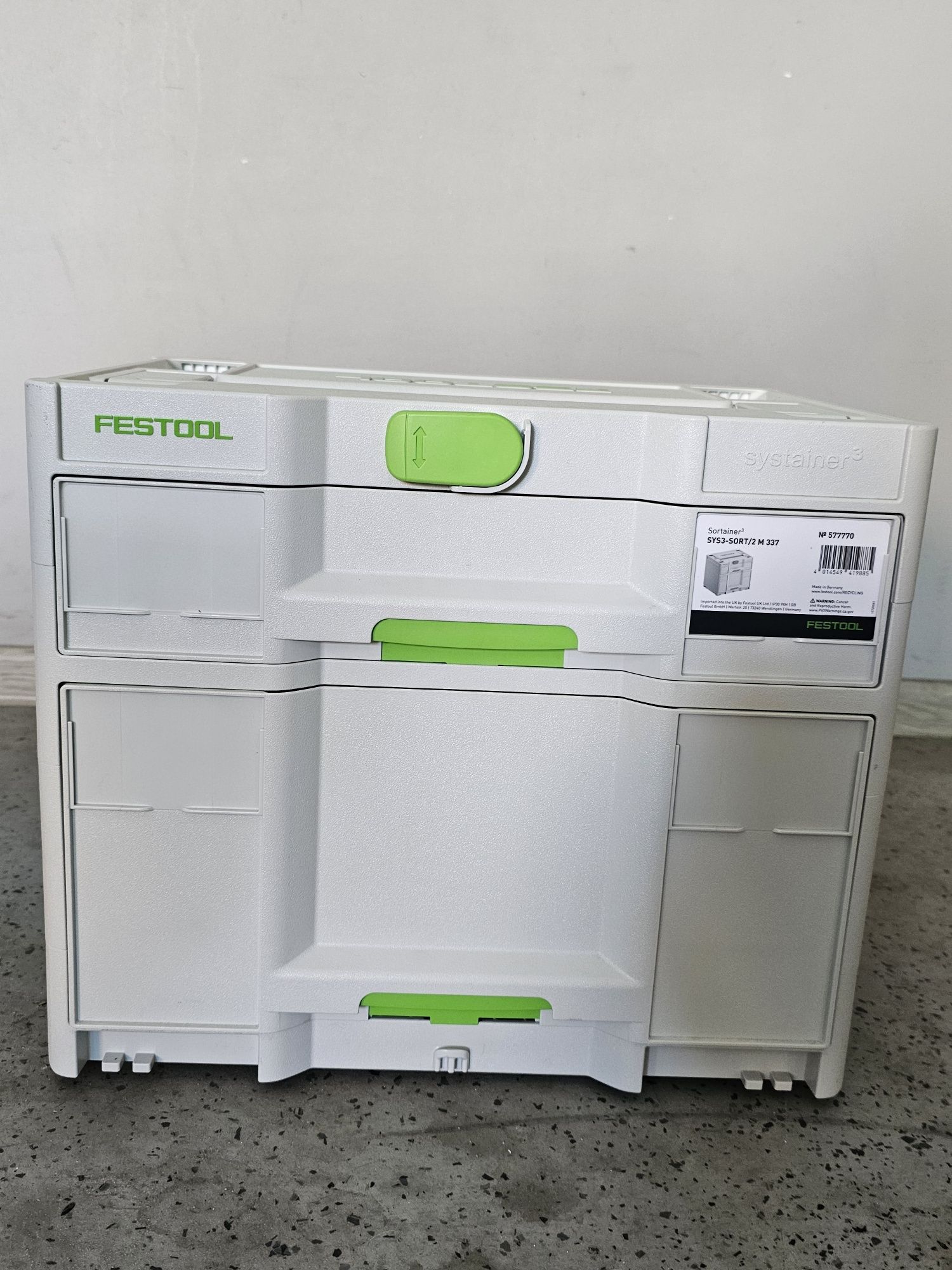 OrganizerFestool  Sortainer³ SYS3-SORT/2 M 337