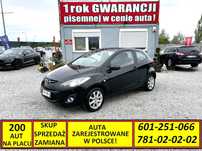 Mazda 2 1 ROK GWARANCJI W CENIE AUTA, Zamiana, 2012 rok ! 1,3 Benzyna, Klima