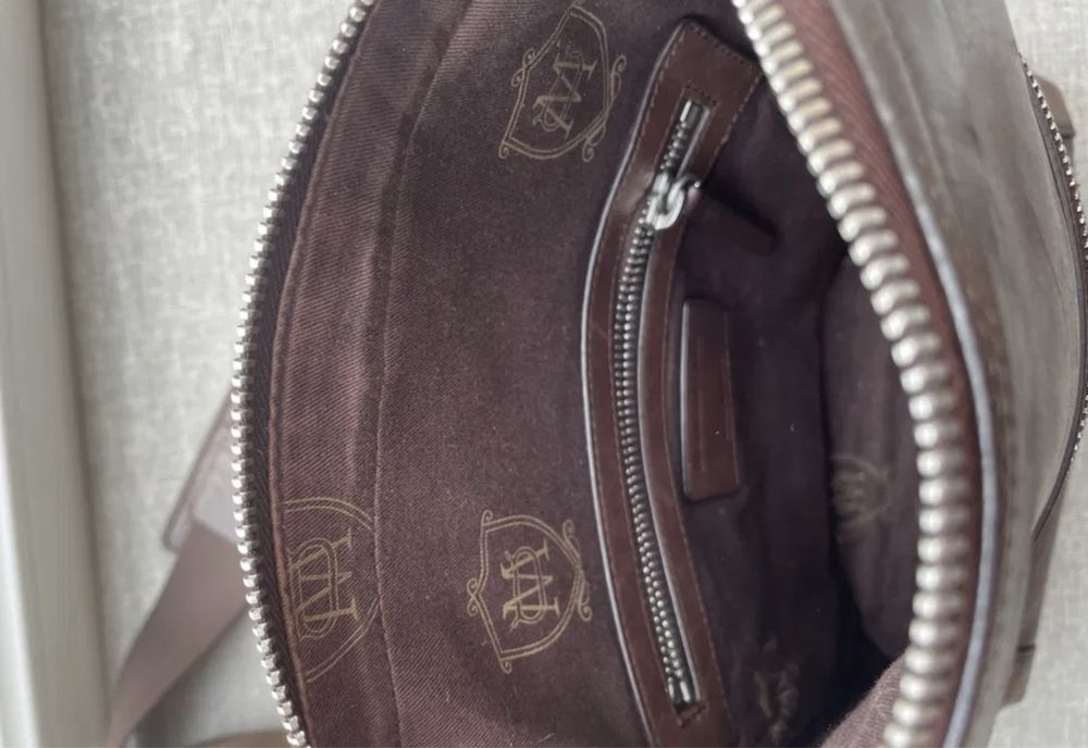 Сумка чоловіча шкіряна через плече dutti kors calvin