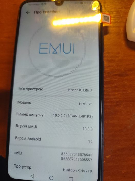 Телефон Honor 10 lait запчастини