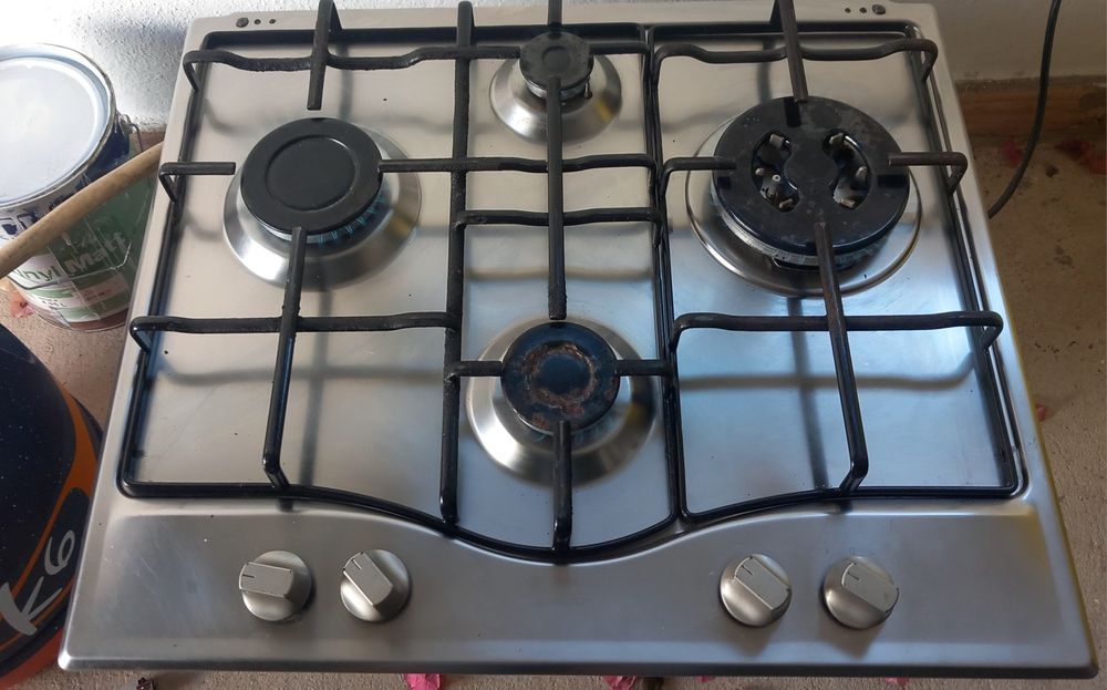 Placa de fogão a gás Hotpoint/ Ariston