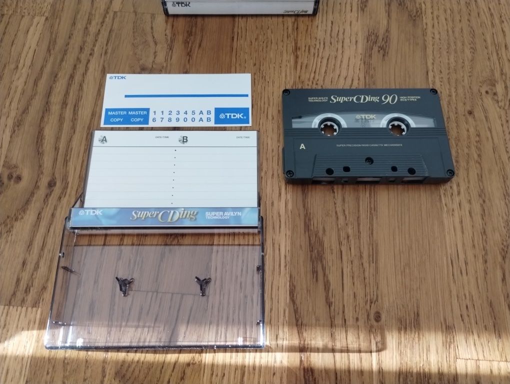 Sprzedam 10 kaset TDK NOWE CHROMOWE