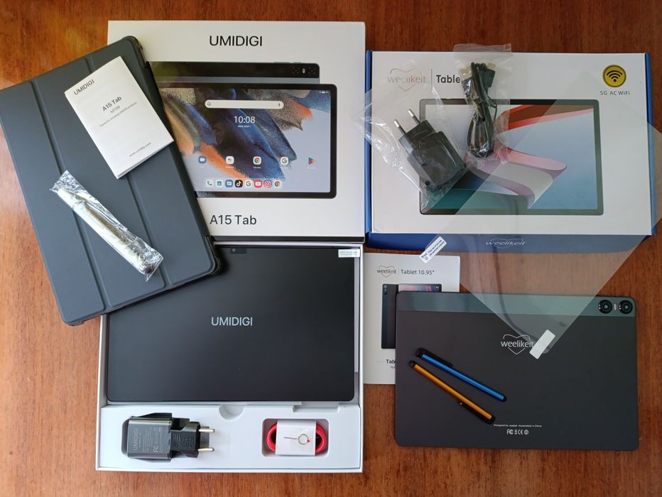 Планшети  Umidigi A15Tab 8/256Gb, Weelikeit 6/128Gb