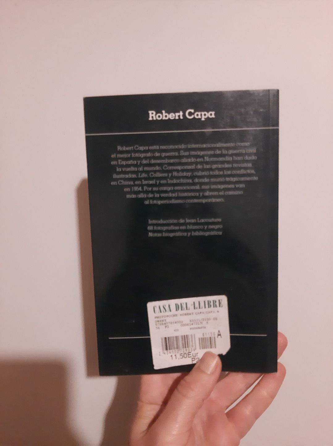 Livro fotografia Robert Capa