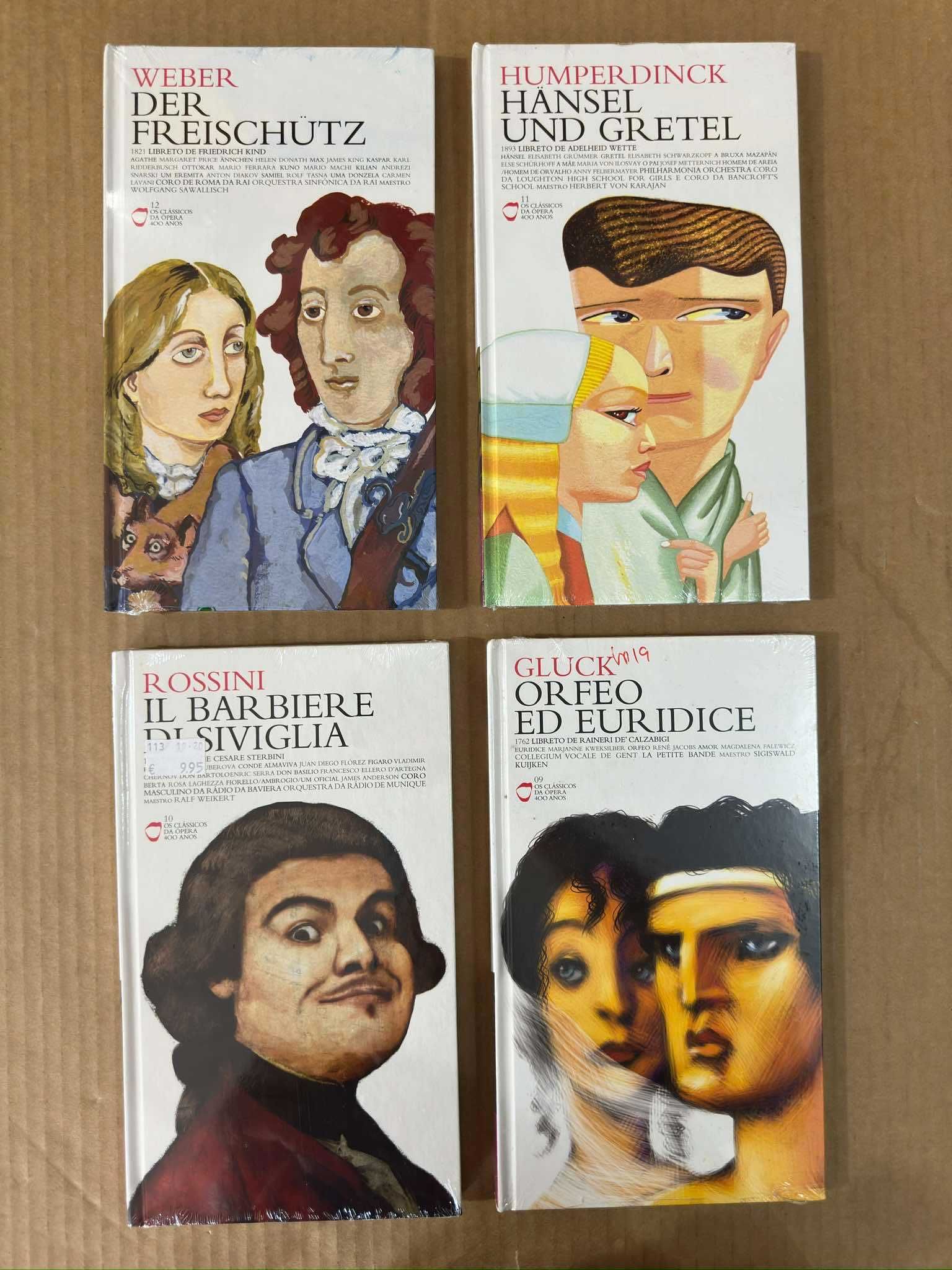 Os Clássicos da Ópera Coleção Nova 25 Cds