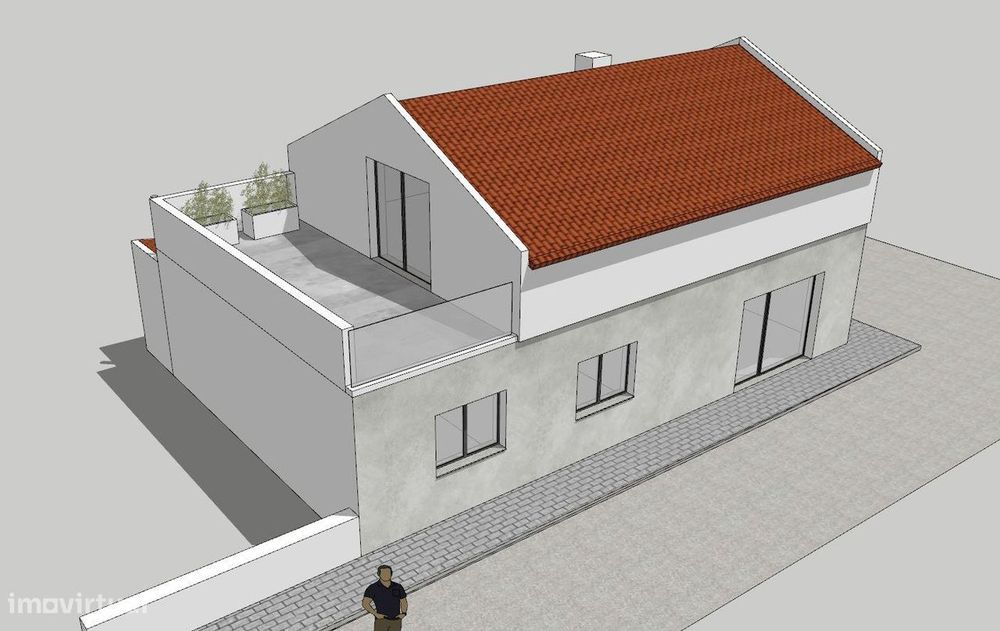 Armazém com Projeto aprovado para construção de moradia!