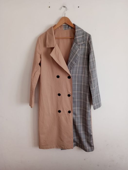 Casaco Gabardina Shein Tamanho M