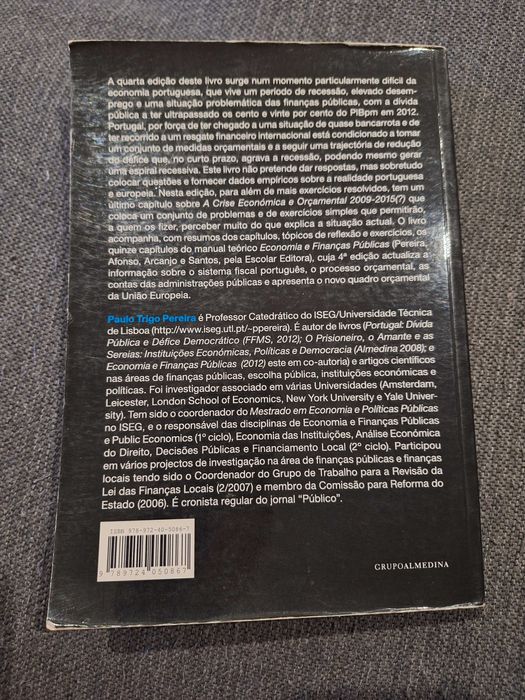 Economia e Finanças Públicas