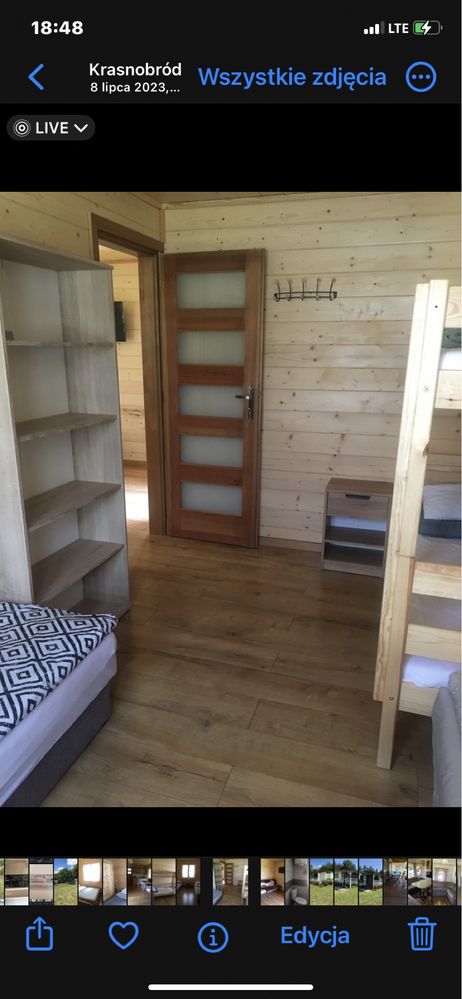 Nowy domek przy z wolny termin 4-10.08  25-31.08