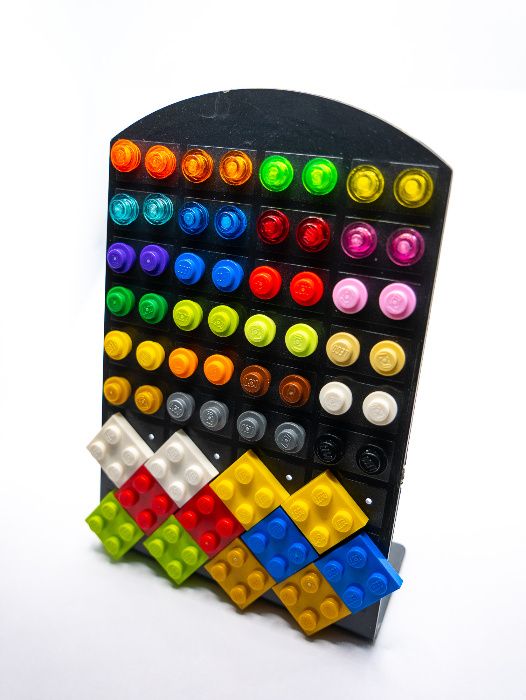 Kolczyki wkrętki, sztyfty z klocków Lego, możliwa wysyłka
