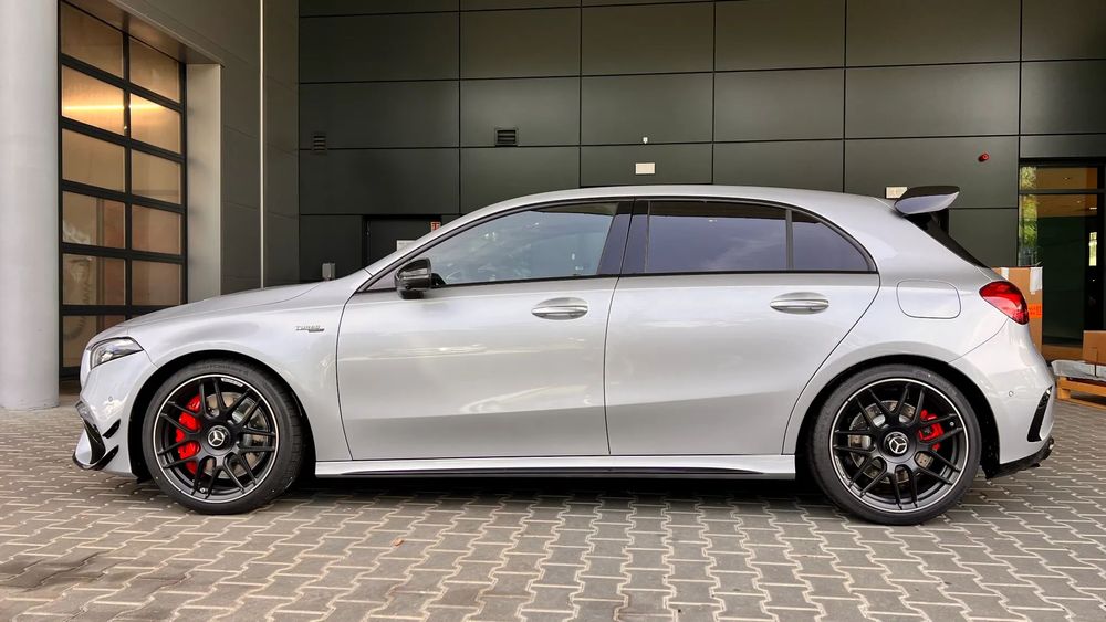 Mercedes-Benz Klasa A A45s AMG od ręki pakiet Aero z Night lub Szary MAT bez Aero