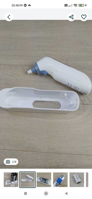 Braun ThermoScan 7 IRT6520 Termometr elektroniczny