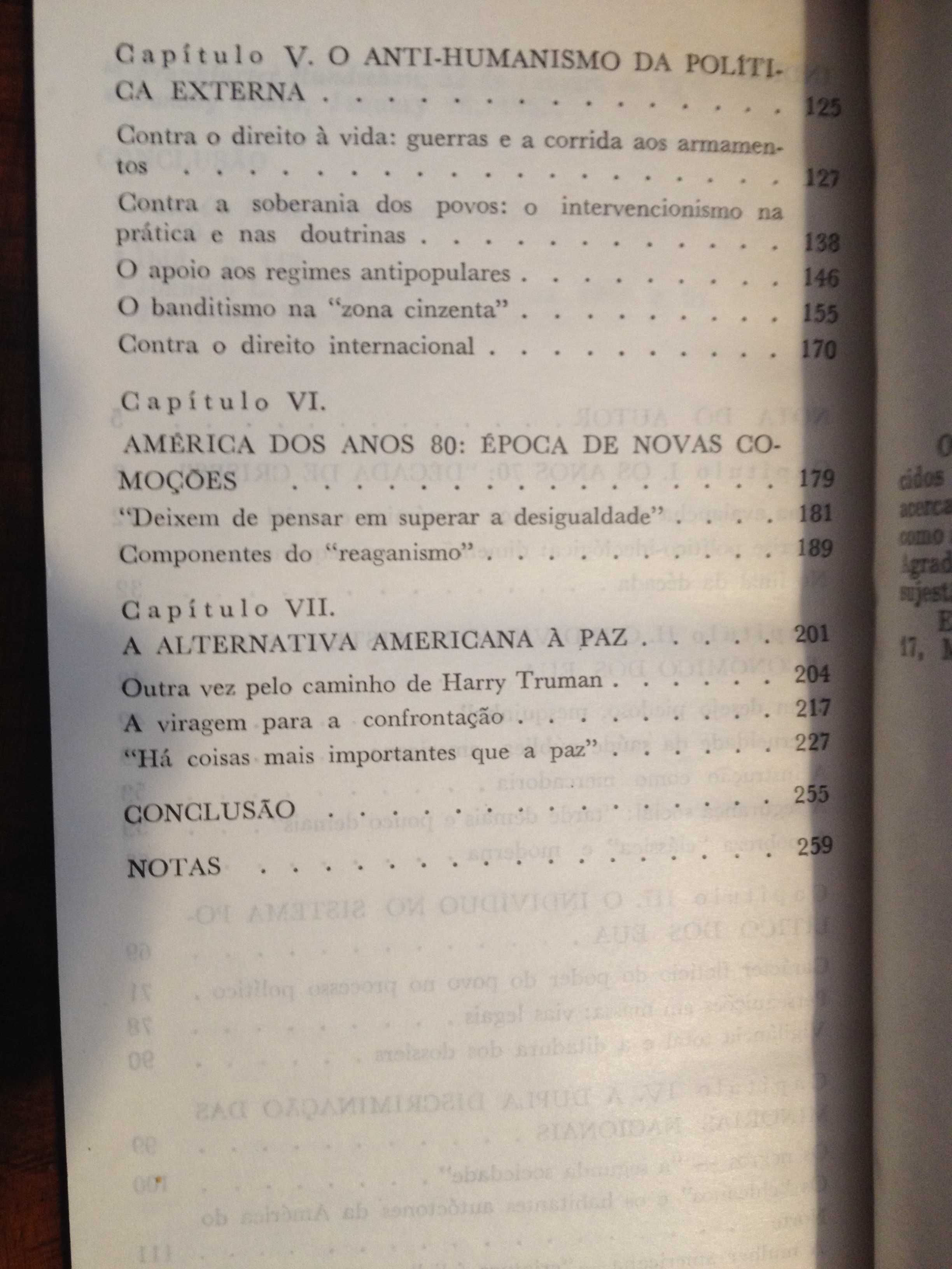 I. Pávlov - EUA: política de anti-humanismo (anos 70-80)