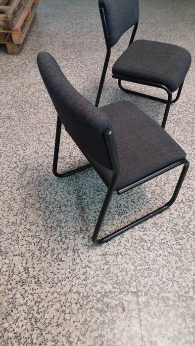 Cadeiras fixa cor cinzento escuro