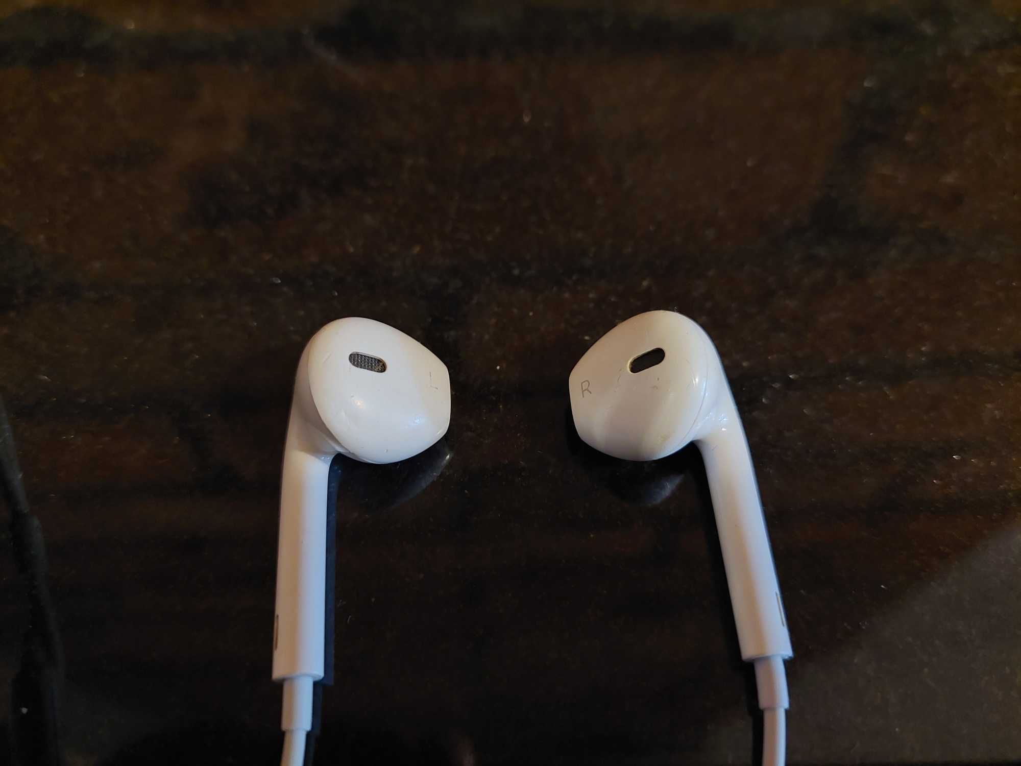 Słuchawki Apple iPhone EarPods Lightning pilot mikrofon orygi jak Nowe