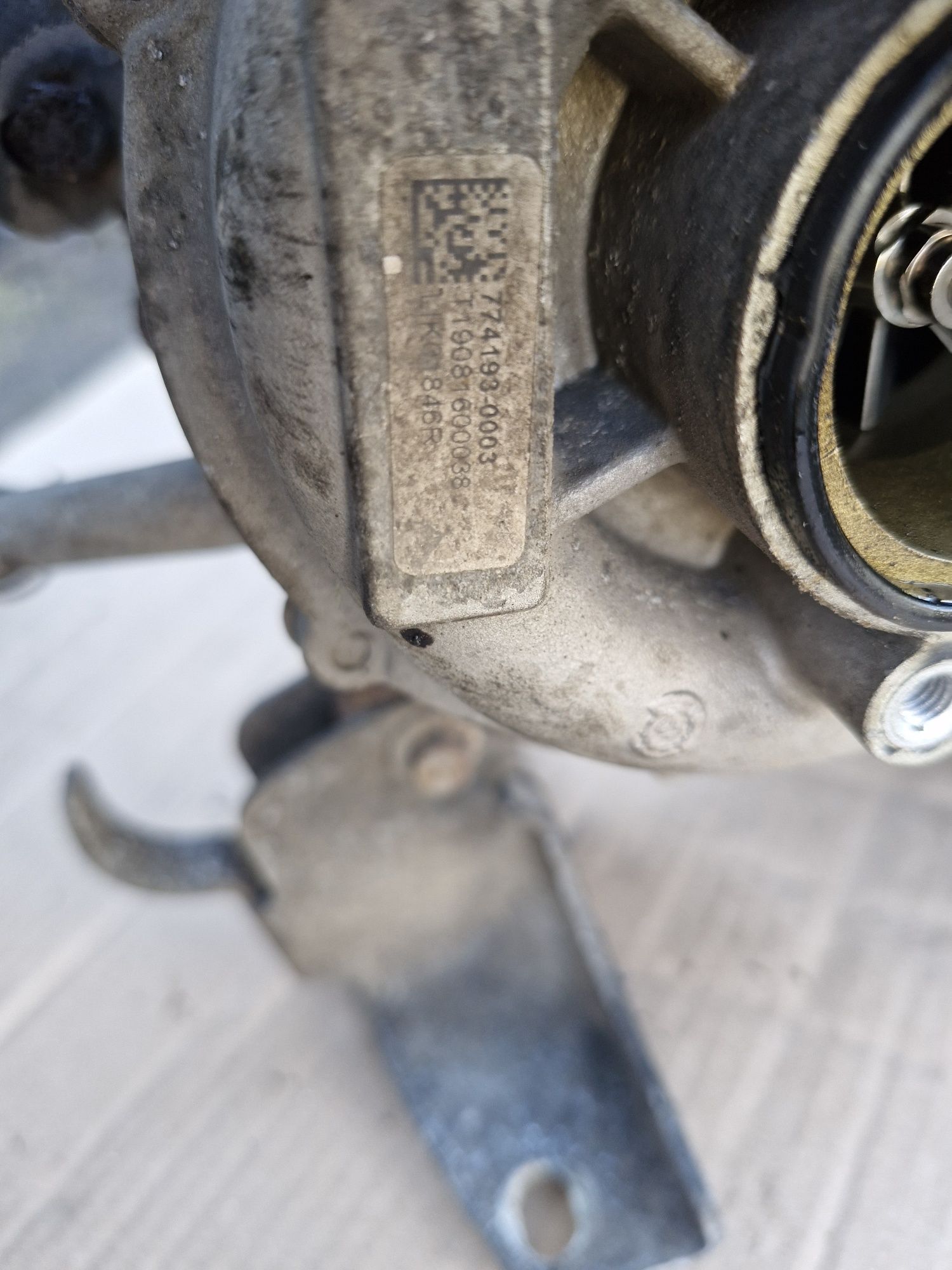 Turbina turbosprężarka 1.9 dci 131km