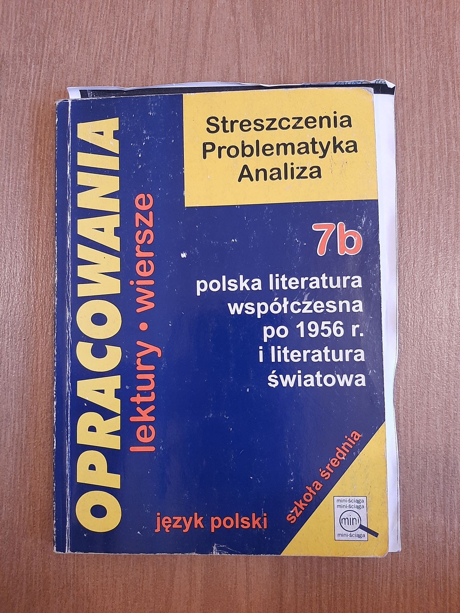 Opracowania język polski