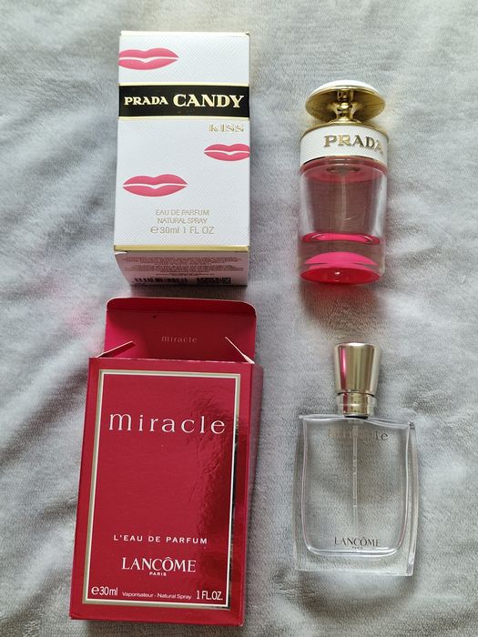 Puste Flakony po perfumach damskich prada ,miracle