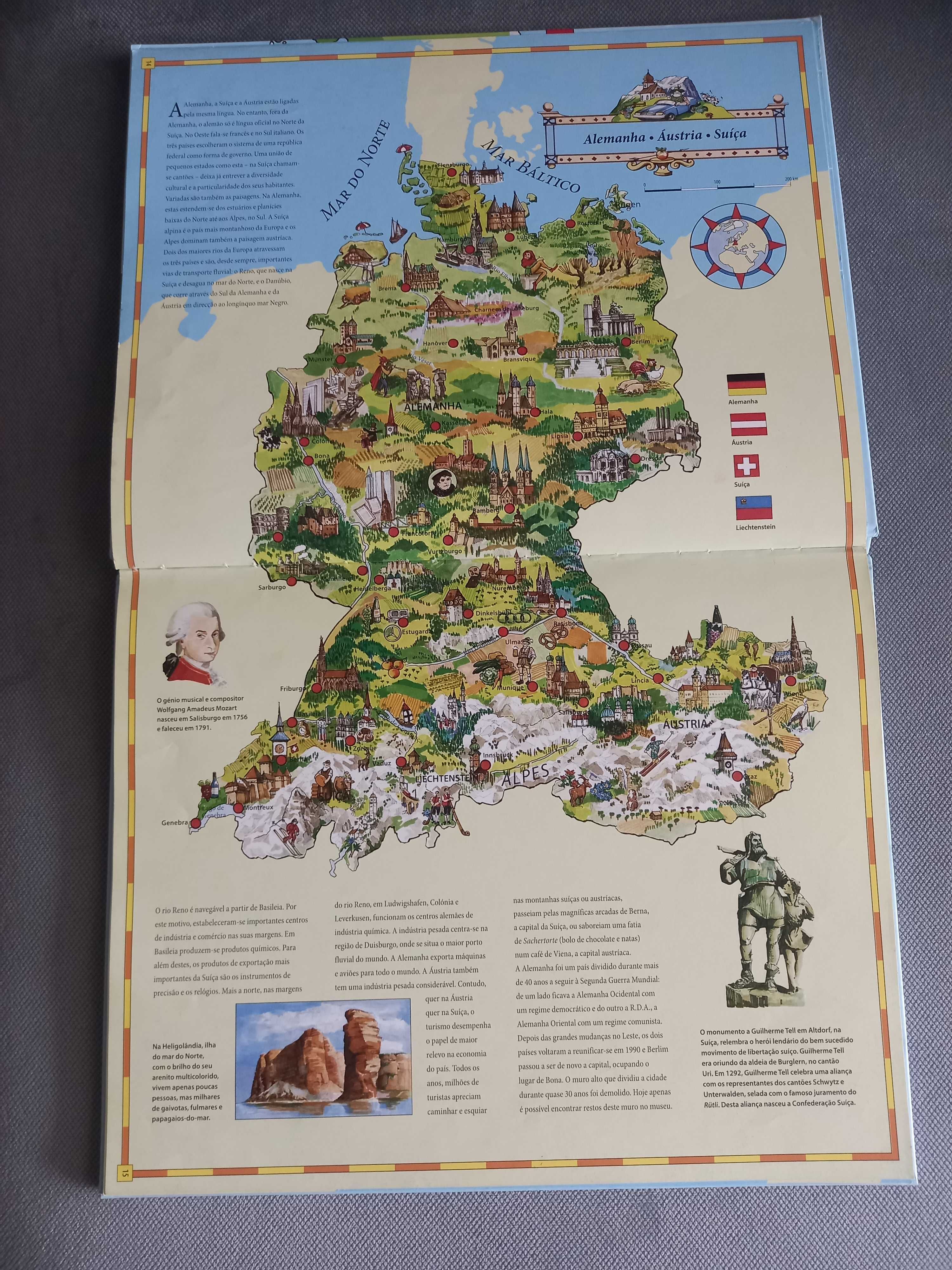 Livro Atlas infantil O Mundo