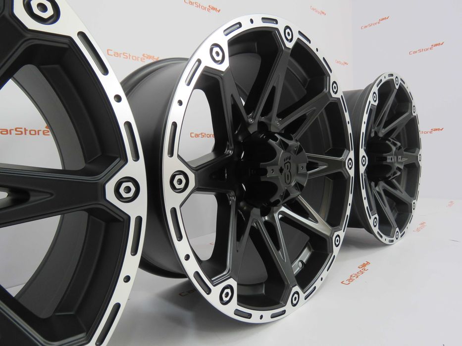 Jantes 4x4 Torke 17 x 8.5 et  15 6x139.7