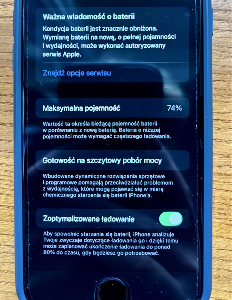 iPhone SE 128 GB w świetnym stanie