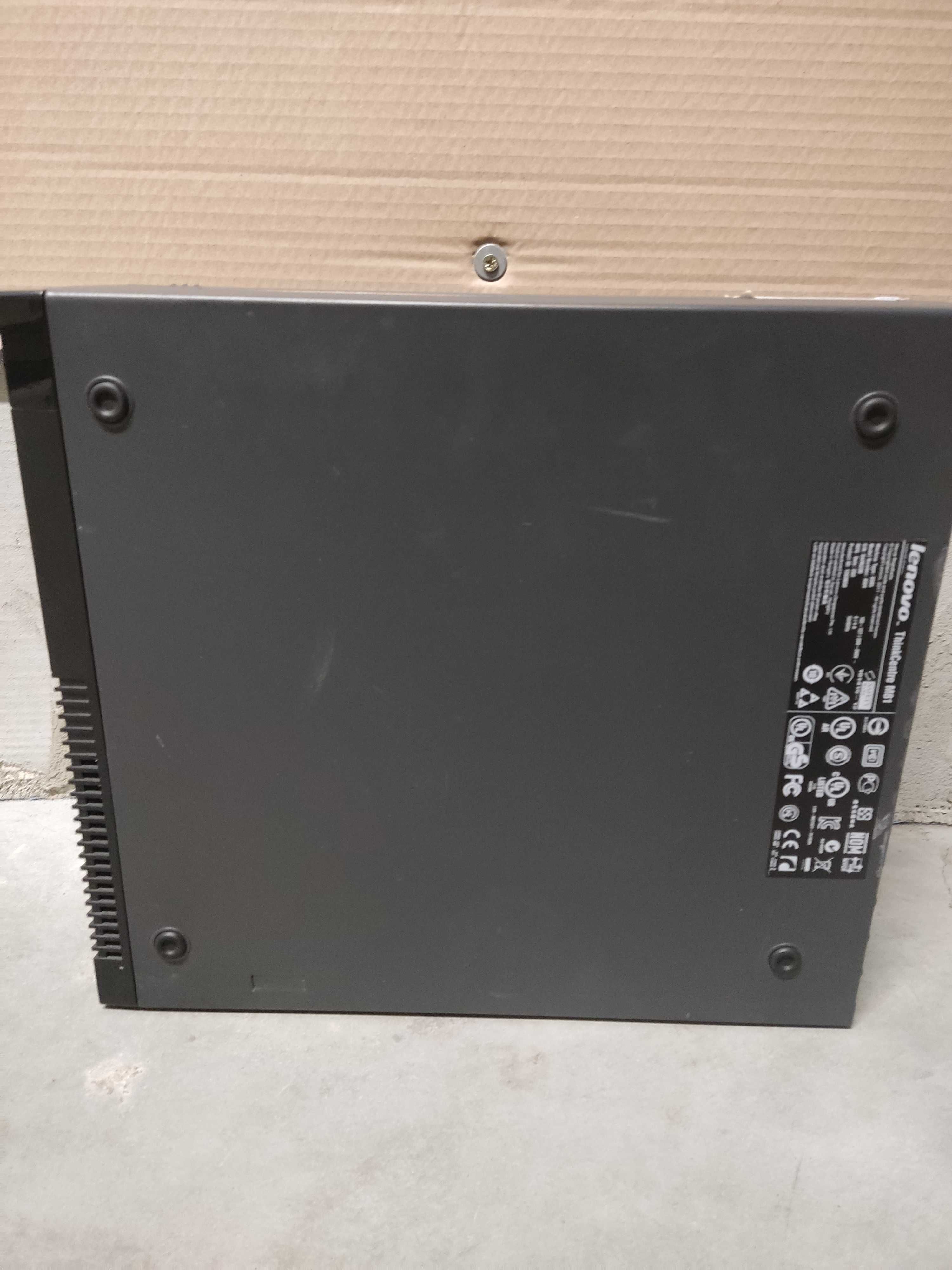 Komputer Lenovo Thinkcentre M81 i5-2400 3.1 GHz 4/128 GB Win7 DVD-RW