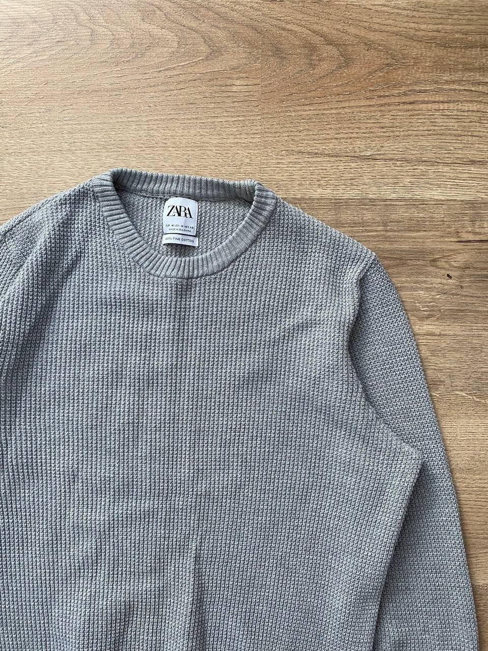 Світер zara сірий
