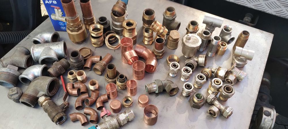 złączki kształtki Pex trójnik redukcja hydrauliczne