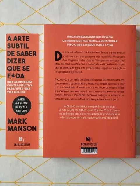 A Arte Subtil de Saber Dizer Que Se F*da de Mark Manson
