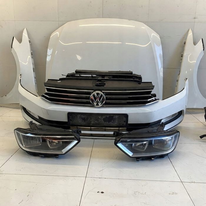 Zderzak Przód Maska Błotnik Lampy Pas Chłodnice Vw Passat B8 1.6 Tdi