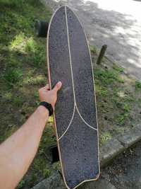 Skate Longboard Fish 500 Black