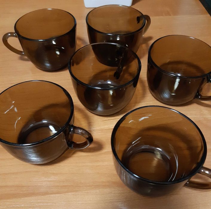 komplet filiżanek 6 sztuk