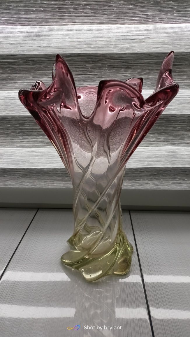 Piękny wazon murano