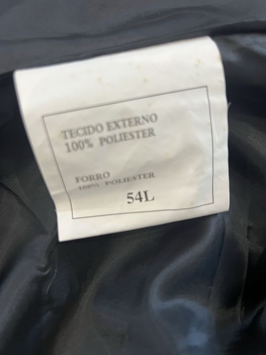 Fato de homem azul escuro