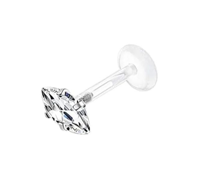 Kolczyki tragus helix labret 2 sztuki