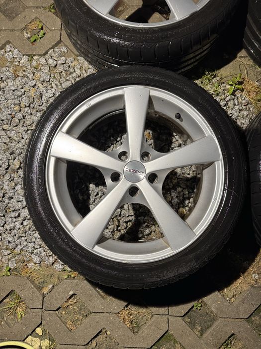 Felgi 5x112 Opony 215/45/17 VW Golf Passat Seat Leon Skoda Audi A3 A4