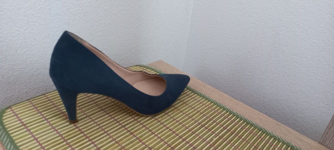 Туфлі жіночі сині