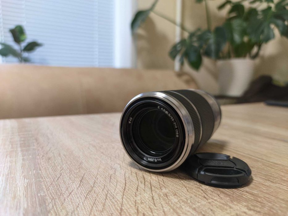 Sony 55-210 f/4.5-6.3 OSS ! Для Sony NEX, Alpha ! Чёрный и Серебряный!