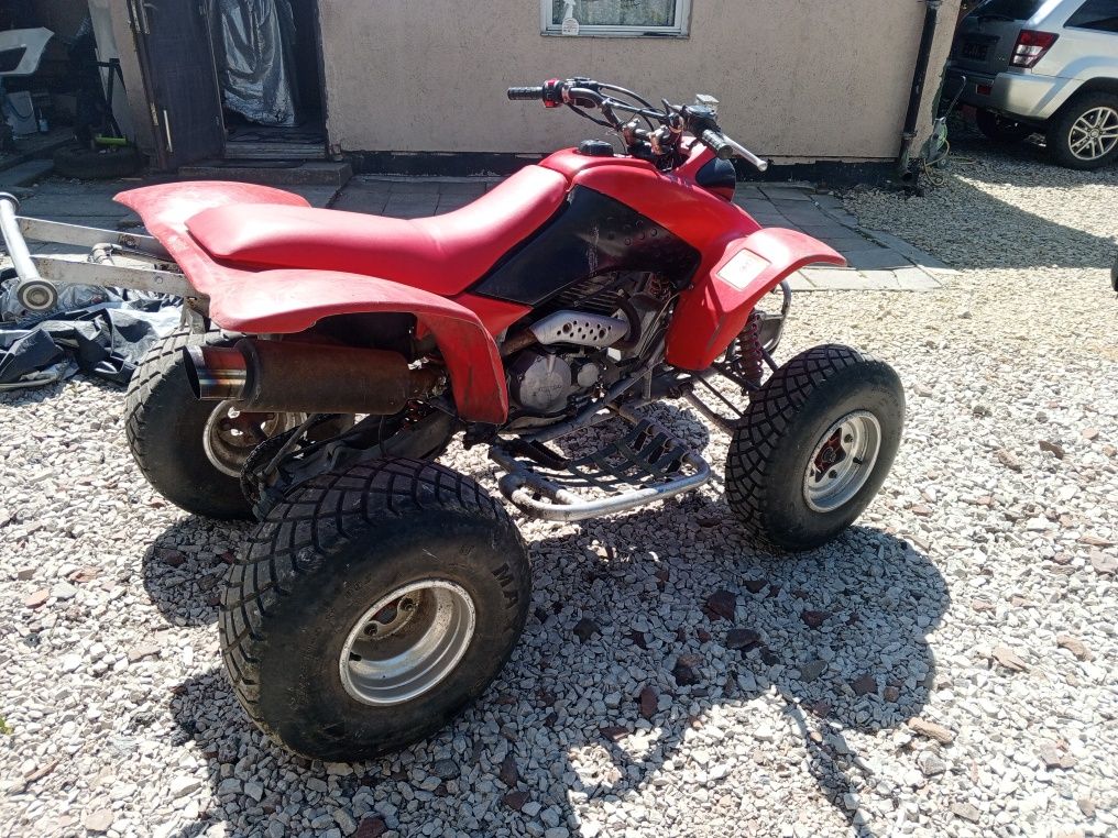 Honda TRX 400 Sport nerf bary bumper przod tyl mega Zamiana na auto