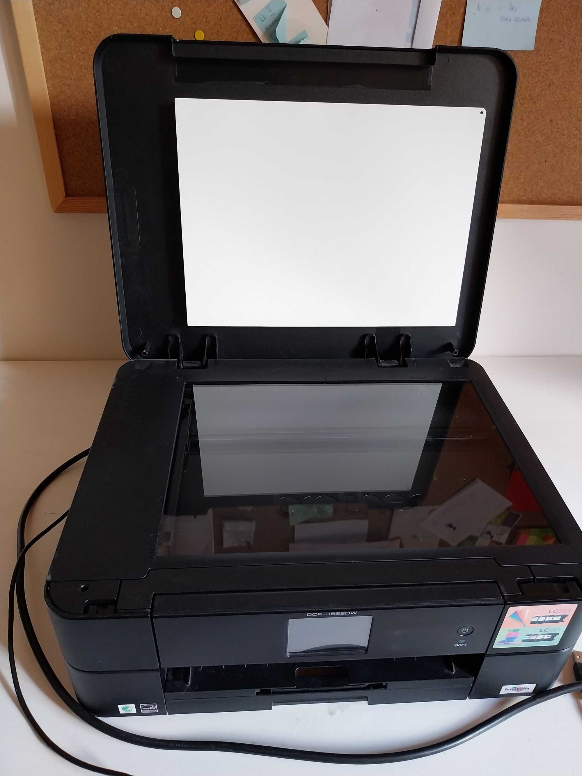 Drukarka, urządzenie wielofunkcyjne Brother DCP-J562DW wifi skaner CD