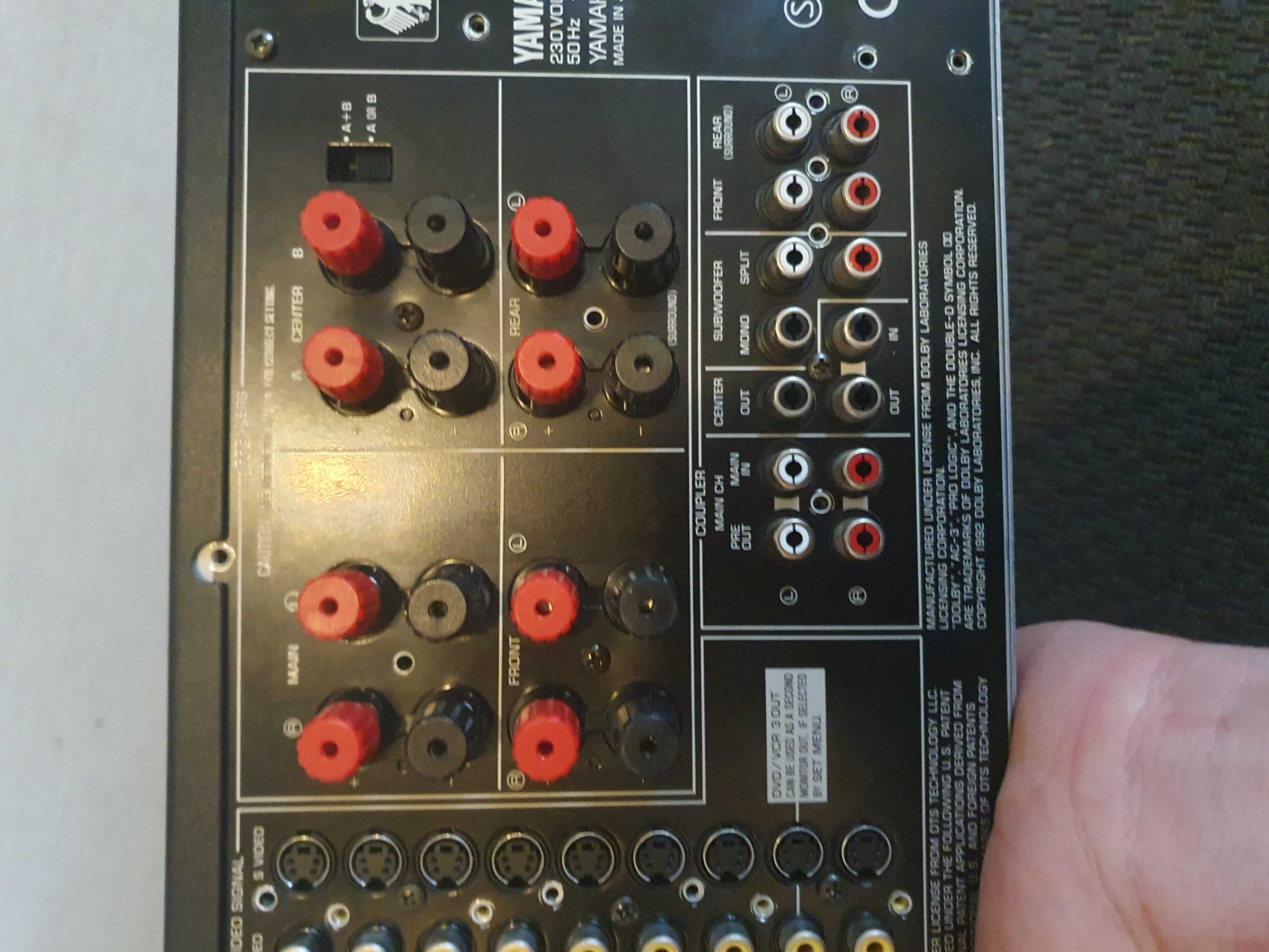 Niesprawny Wzmacniacz kina domowego Yamaha DSP-A1