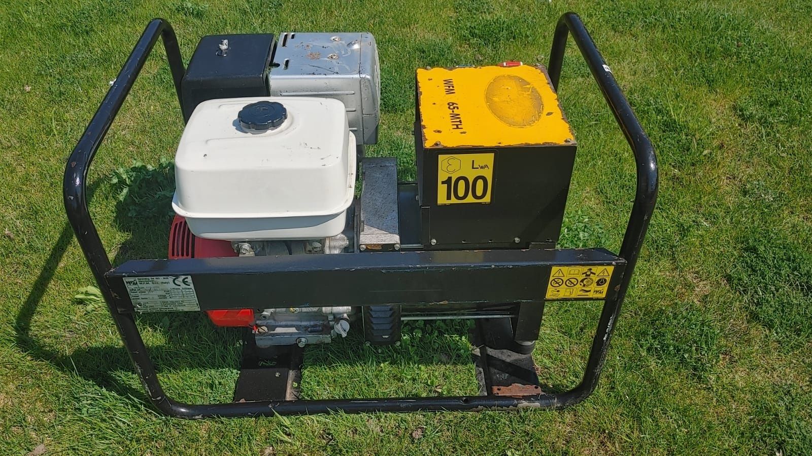 Agregat prądotwórczy syncro avr 400v 230v honda silnik 5kv