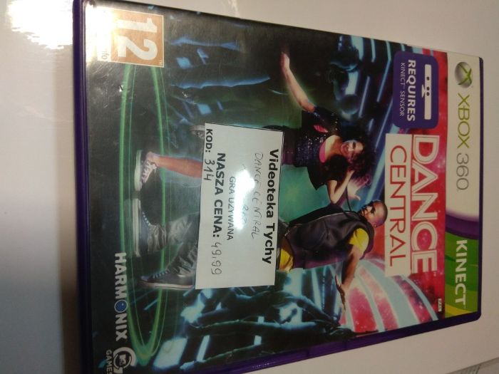 KINECT Dance Central TRYLOGIA 1-3 XBOX 360, sklep Tychy, wymiana