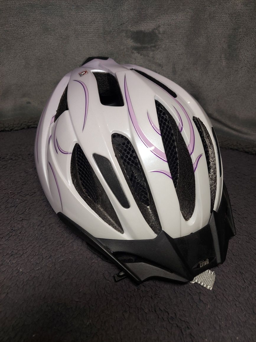 Kask ze światełkiem crivit damski s/m