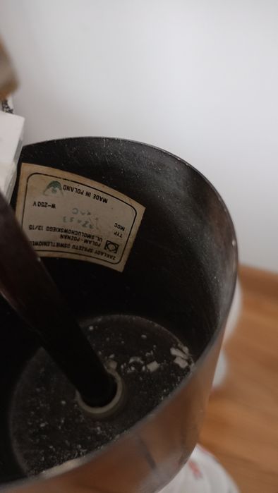 Żyrandol porcelanowy PRL Polam