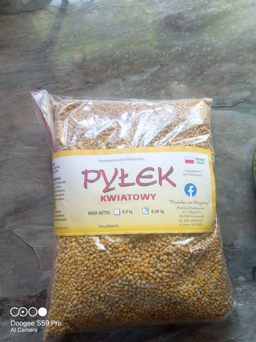 Pyłek Pszczeli-1kg Pasieka Marynowicz