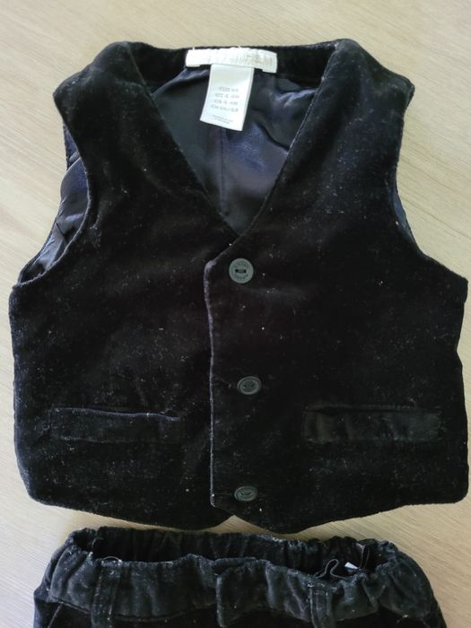 Komplet niemowlęcy do chrztu dla chłopca H&M 4 - 6 months rozmiar 68