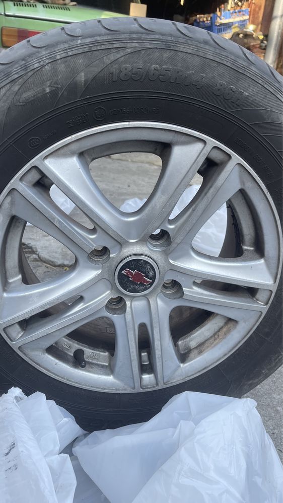 Диски r14 4x114,3 на Chevrolet lacceti